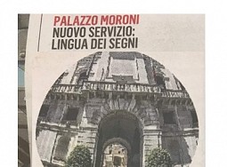 Palazzo Moroni: nuovo servizio in lingua dei segni